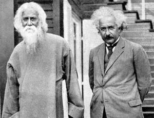 Tagore and Einstein